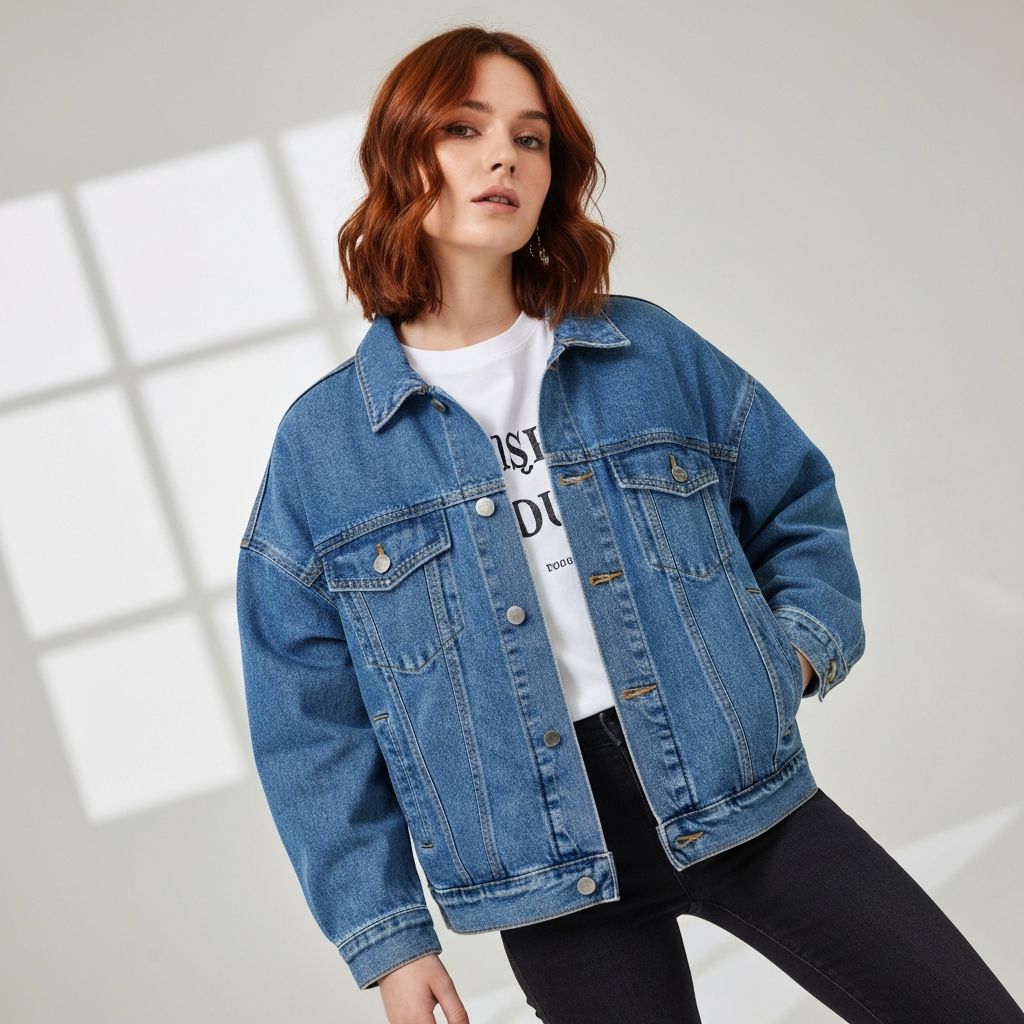 リラックスデニムジャケット